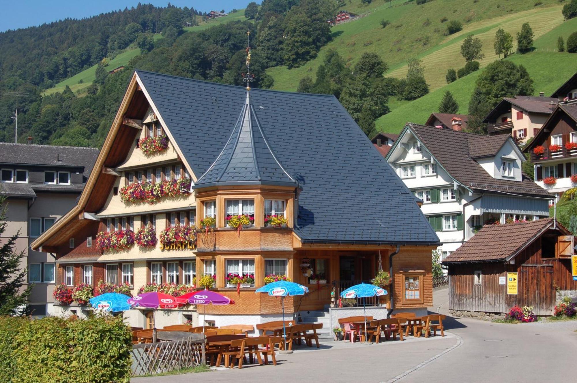 Gasthaus Schäfli Alt St. Johann Exterior foto