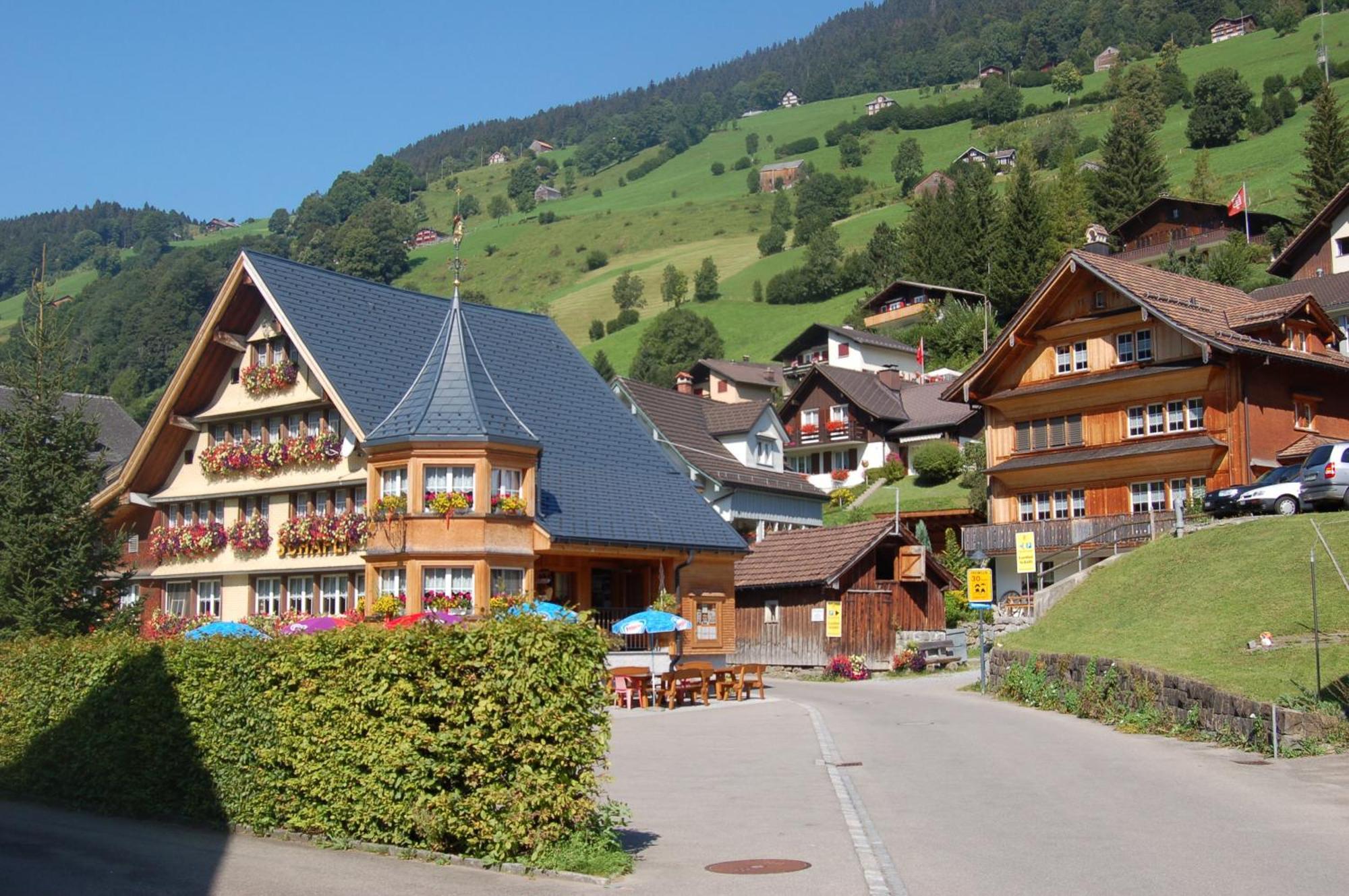 Gasthaus Schäfli Alt St. Johann Exterior foto