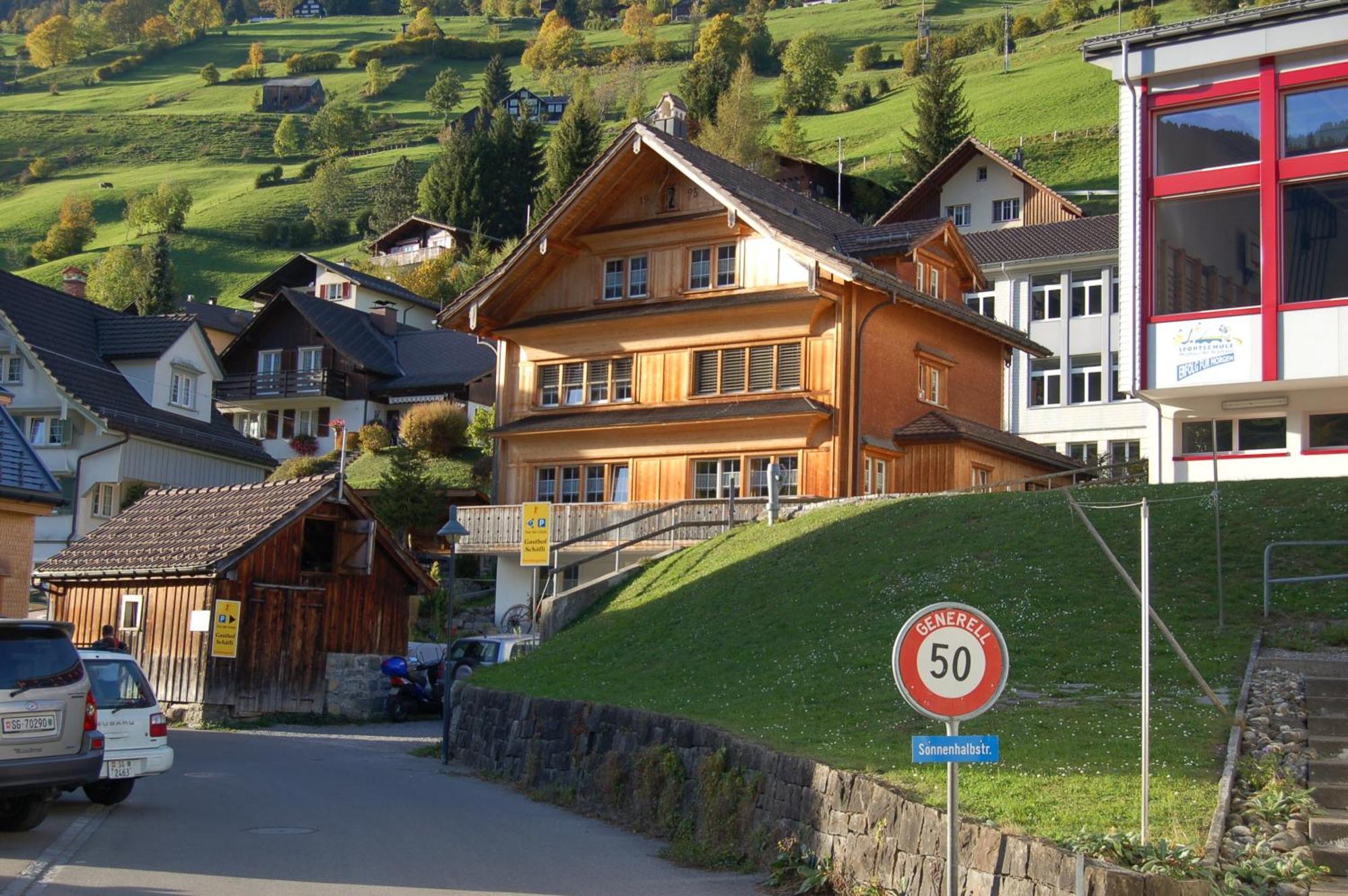 Gasthaus Schäfli Alt St. Johann Exterior foto