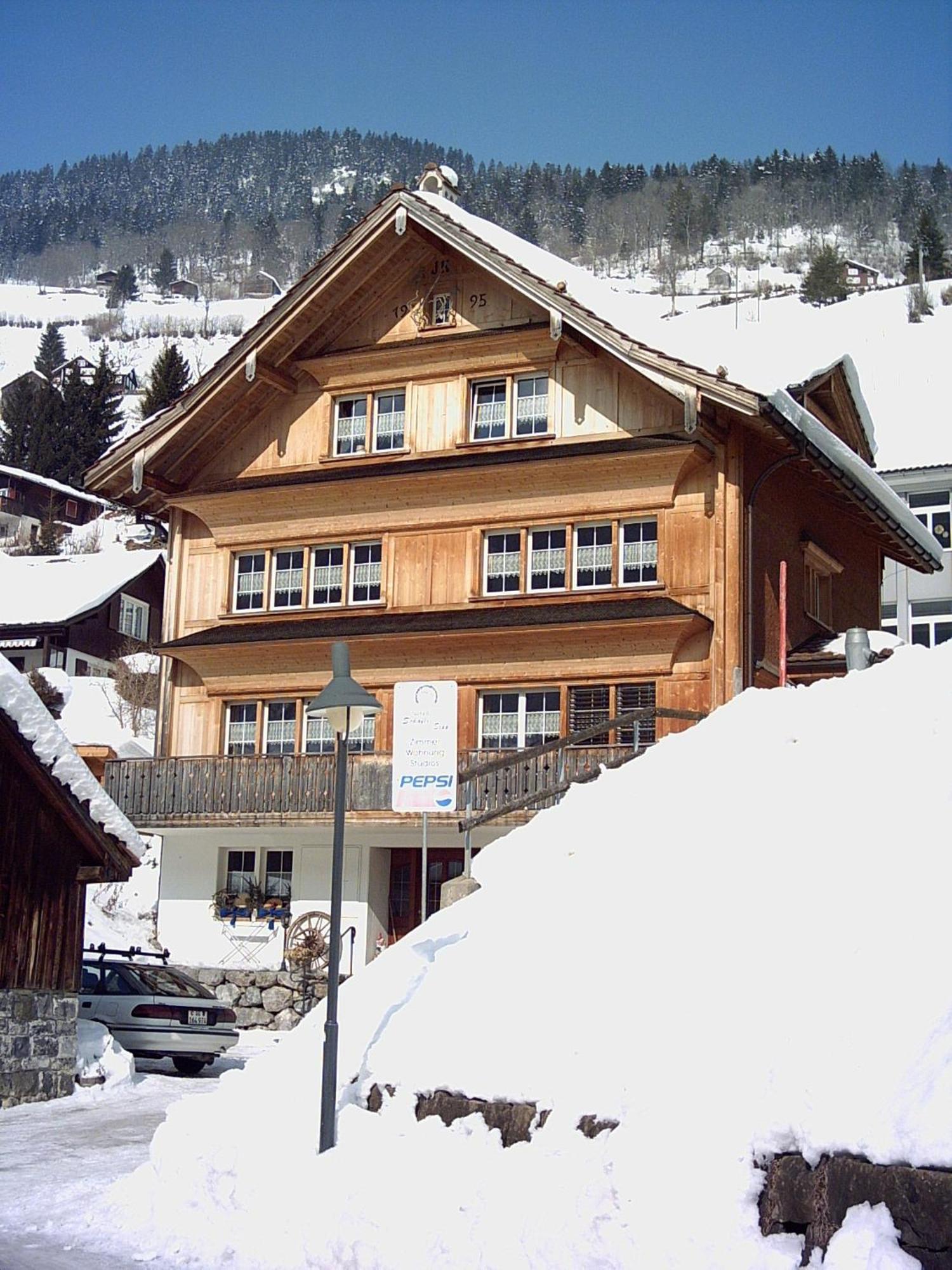 Gasthaus Schäfli Alt St. Johann Exterior foto