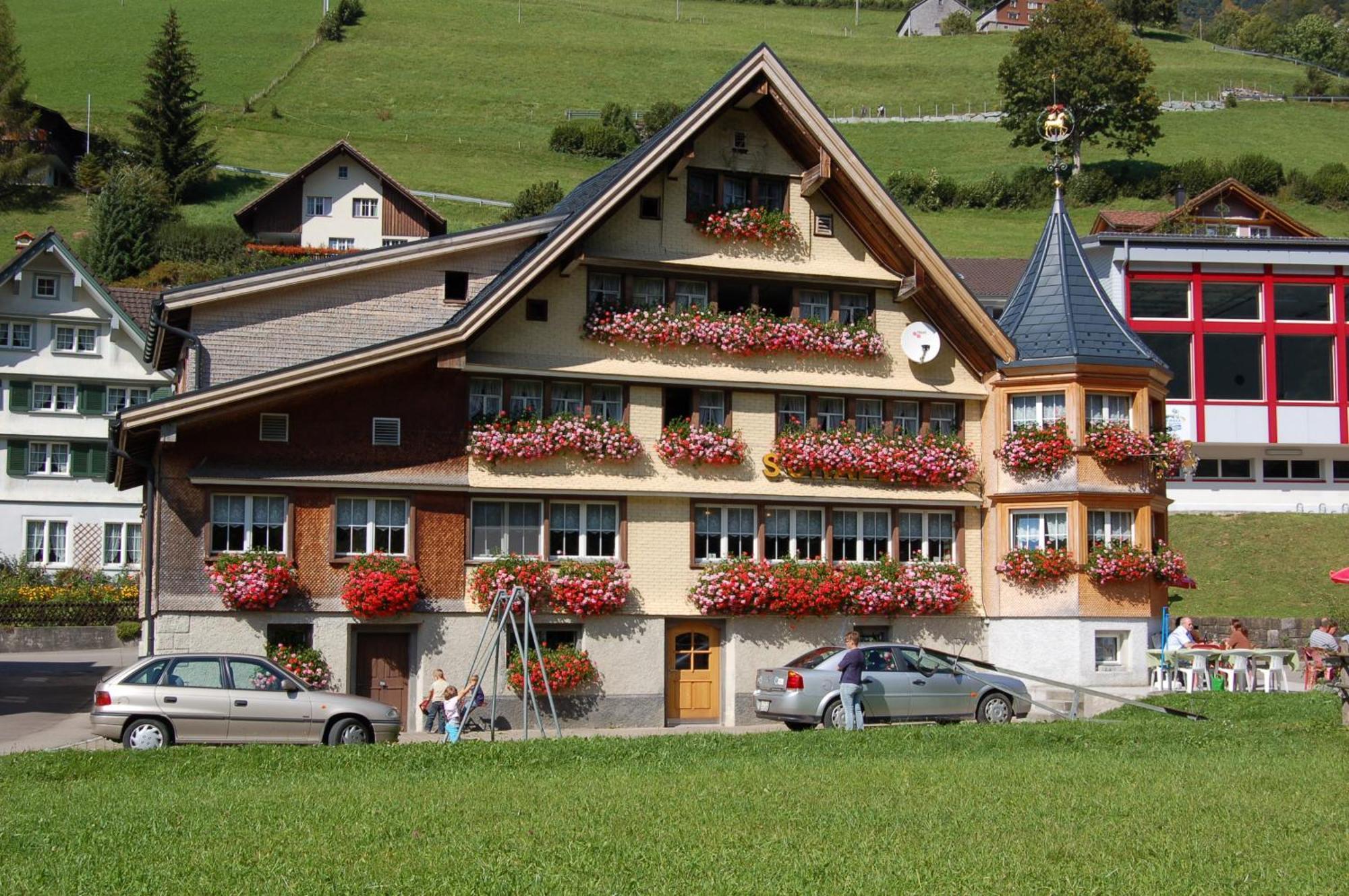 Gasthaus Schäfli Alt St. Johann Exterior foto